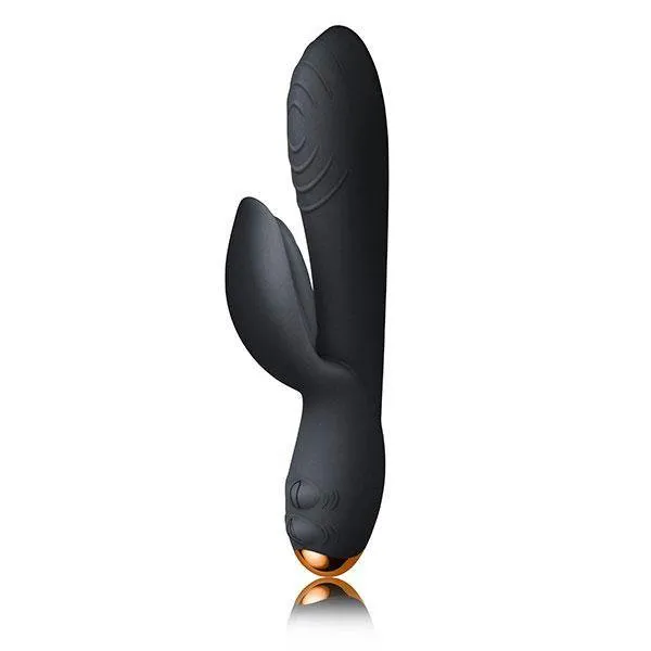 Rocks Off Everygirl Black Rechargeable Rabbit Vibrator Rocks Off Ltd Female Sex Toys