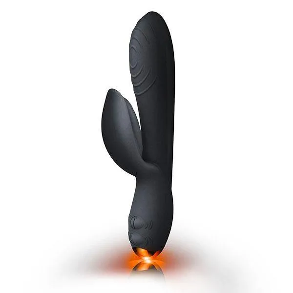 Rocks Off Everygirl Black Rechargeable Rabbit Vibrator Rocks Off Ltd Female Sex Toys