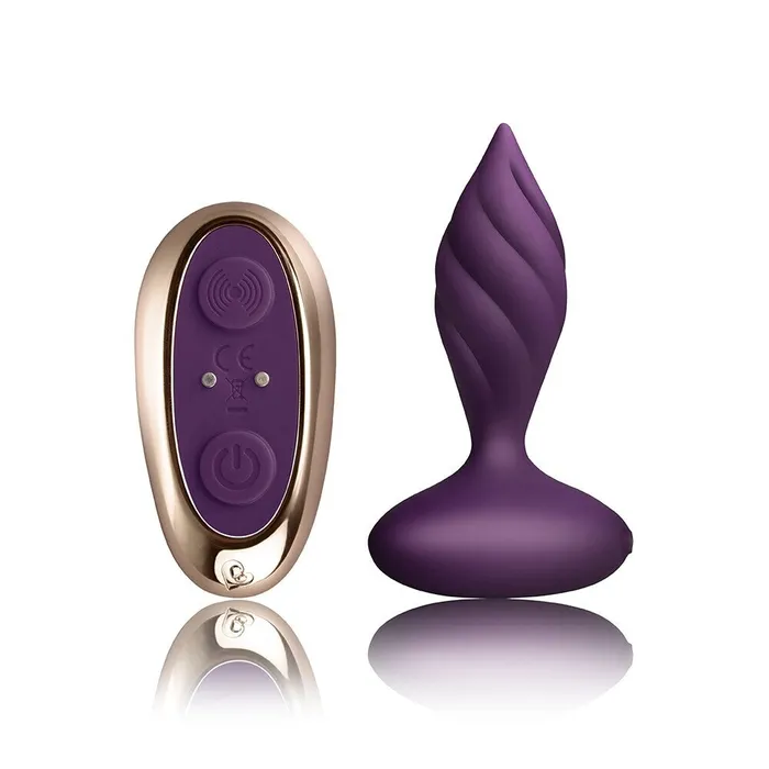 Rocks Off Petite Sensations Desire Butt Plug Purple Rocks Off Ltd Anal