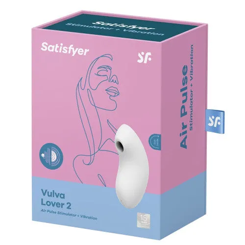 Satisyer Vulva Lover 2 White Satisfyer Vibrators