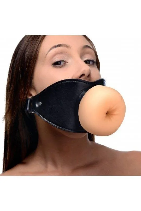 Sex On the Go Male Sex Toys Ass Face Oral Sex Mouth Gag