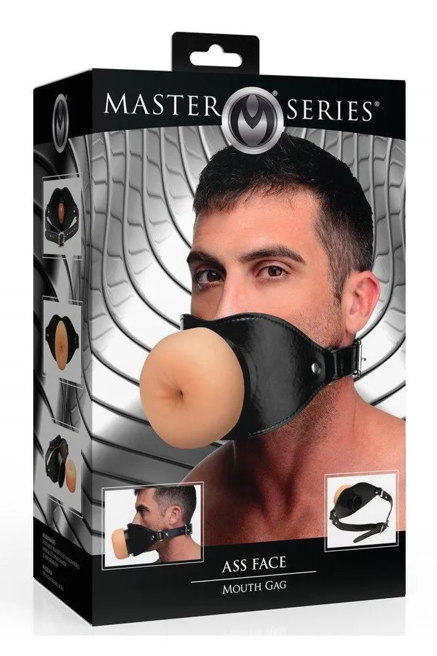 Sex On the Go Male Sex Toys Ass Face Oral Sex Mouth Gag