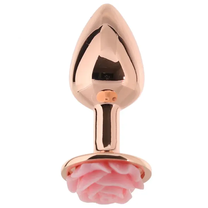 sextoysvancouver Anal Booty Sparks Pink Rose Gold Anal Plug in Small