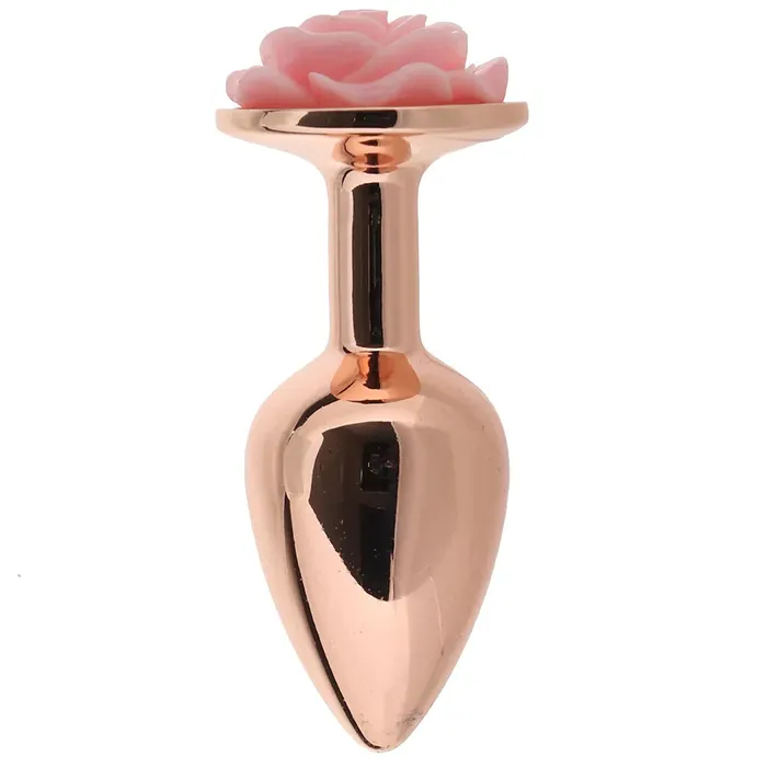 sextoysvancouver Anal Booty Sparks Pink Rose Gold Anal Plug in Small