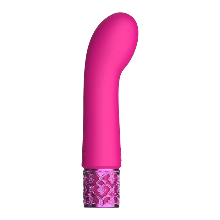 Shots Toys Female Sex Toys Royal Gems Bijou Rechargeable Silicone Bullet Pink