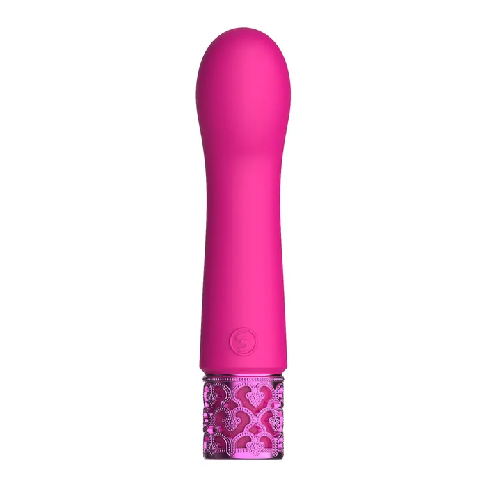 Shots Toys Female Sex Toys Royal Gems Bijou Rechargeable Silicone Bullet Pink