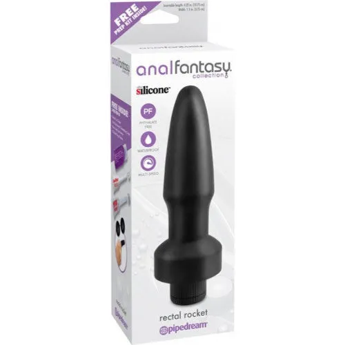 Silicone made Rectal Rocket Bullet 10cm Pipedream Female Sex Toys