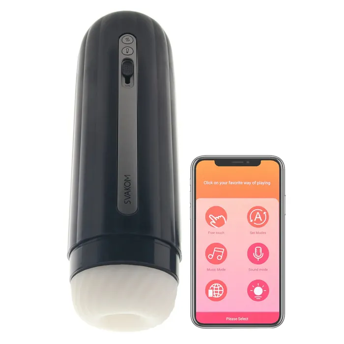 SVAKOM Hannes Neo Interactive App Controlled Masturbator Svakom Male Sex Toys