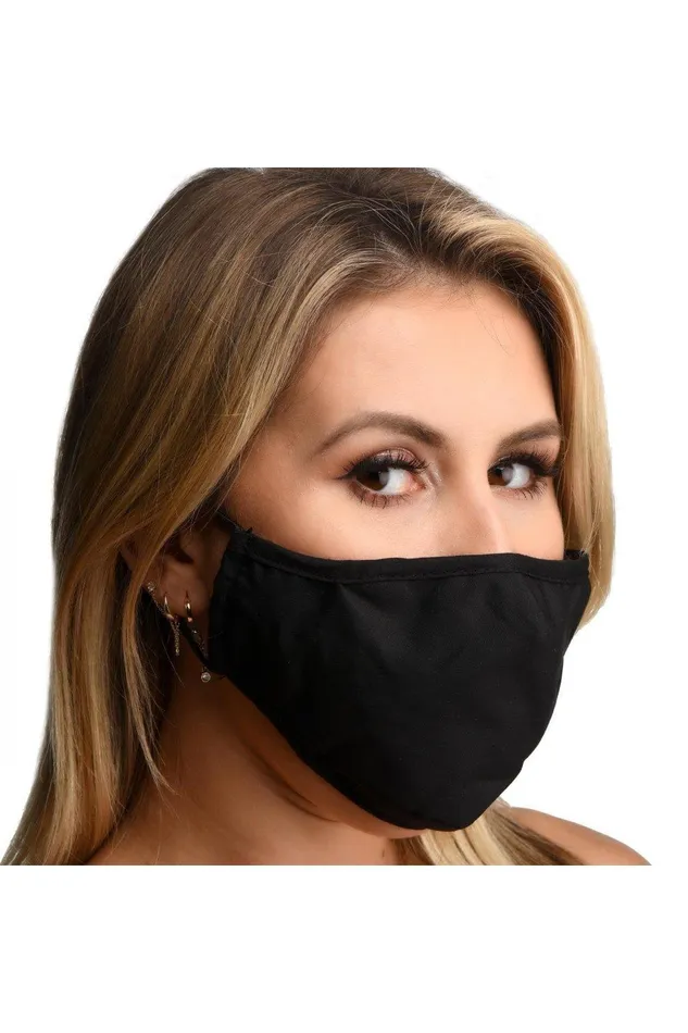 Under Cover Ball Gag Face Mask Sex On the Go Male Sex Toys