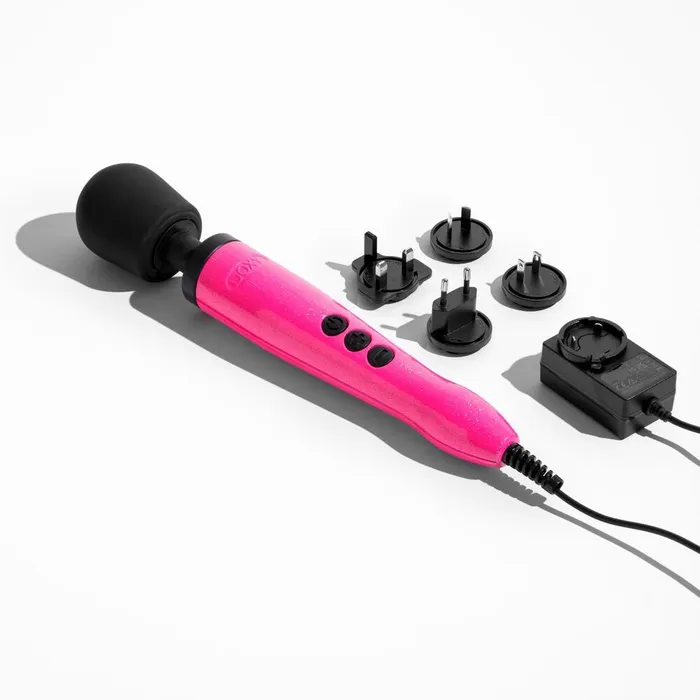 Vibrators Doxy Die Cast Wand Massager HOT PINK Little Tickle